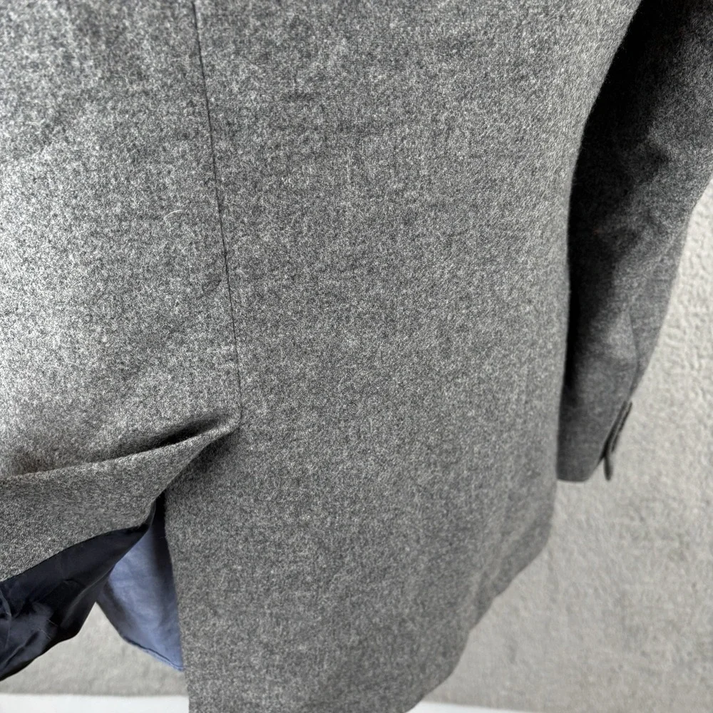 J Crew Ludlow Yorkshire Moon Tweed Wool Sport Coat Blazer 42L Mens‎ Grey Jacket